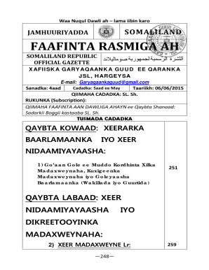 faafinta rasmiga ah