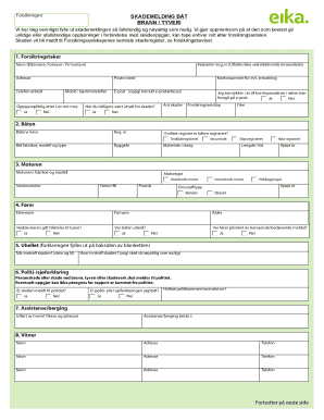 Boat Insurance Claim Form