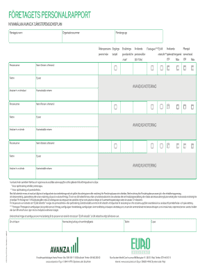 Company Pension Plan Registration Form
