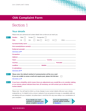 Form preview