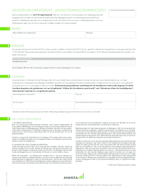 Derivative Trading Credit Application