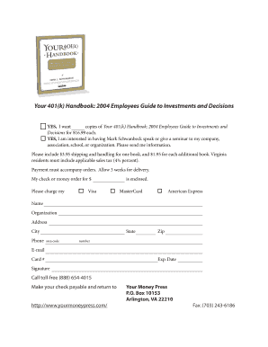 2004 401(k) Handbook Employee Guide
