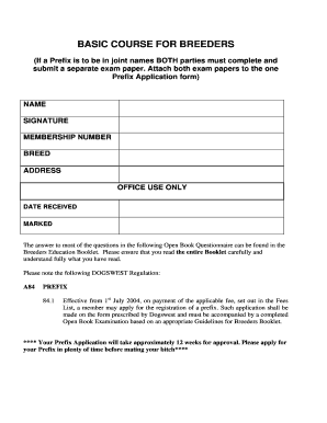 Form preview