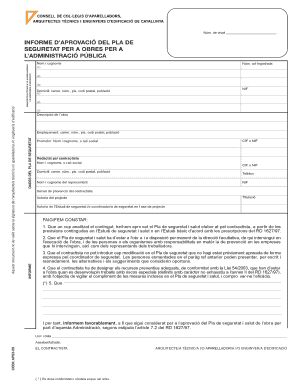Construction Safety Plan Approval Report