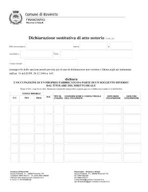 Dichiarazione sostitutiva di atto notorio (TASI_22)