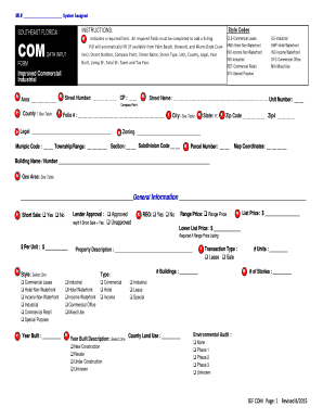 Southeast Florida Commercial Lease Form