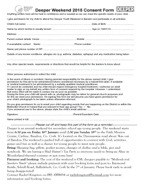 Consent form 2015 - irishmethodistorg