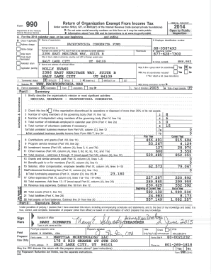 Form 990 2014
