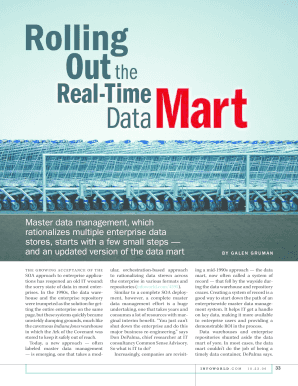 InfoWorld Free Subscription Application