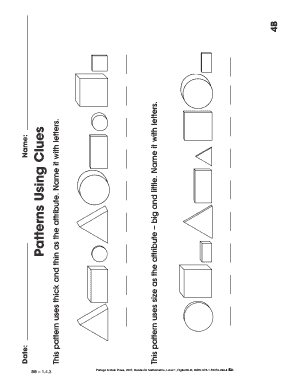 Hands-On Mathematics Level 1 Digital BLM