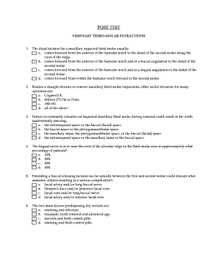 Dental Extractions Consent Form