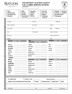 ID Card Application