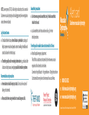 Duchenne Muscular Dystrophy Anaesthetic Precautions