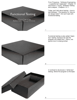 Functional Testing - uni-saarlandde - st cs uni-saarland