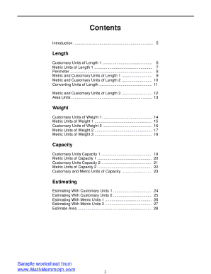 Math Mammoth Measuring Worksheets