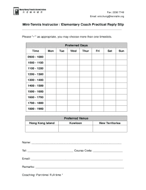 Form preview