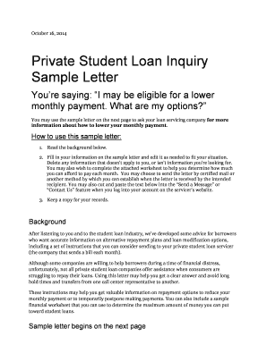 Inquiry email sample - loan inquiry letter