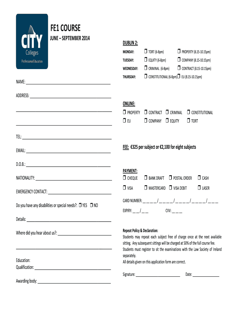 Form preview