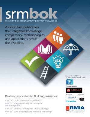 Security Risk Management Body of Knowledge