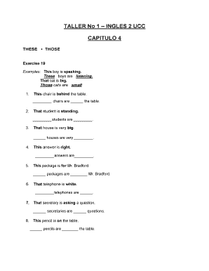 English Grammar Exercise Worksheet