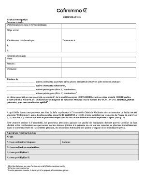 Procuration