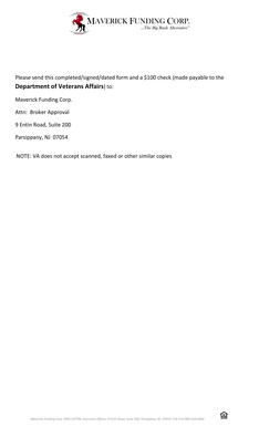 VA Agent Sponsorship Approval Request Form