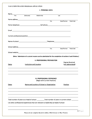 Form preview