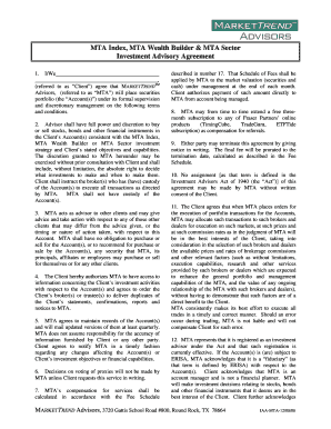 Investment Advisory Agreement