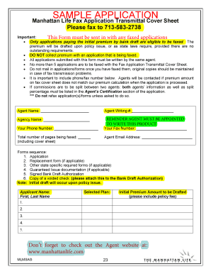 Medicare Supplement Insurance Application