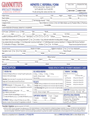 Hepatitis C Referral Form
