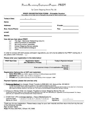 Form preview