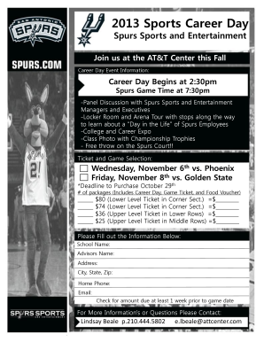 Phone call notes template - 2013 Sports Career Day - Deca Texas Association - texasdeca