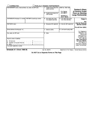 Schedule K-1 Form 1065-B