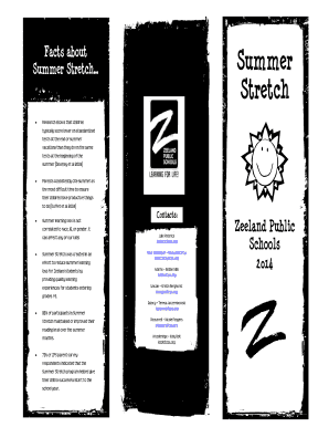 Summer Stretch Registration Form