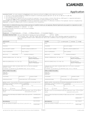 Loan Application Form