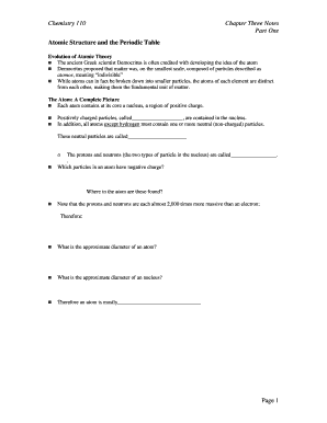 Electronegativity worksheet answers - Atomic Structure and the Periodic Table - Rio Hondo College