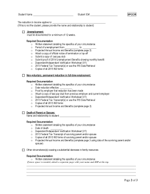 2014-2015 Special Conditions Appeal Form