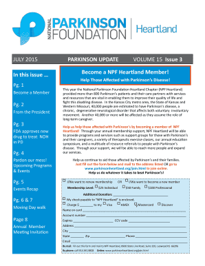 NPF Heartland Membership Application