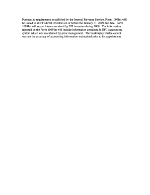 IRS Form 1099-INT