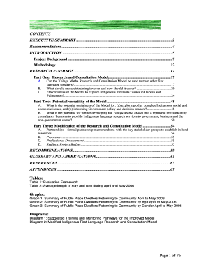 Orientation report format - final Evaluation First Language Research project report 3aug07doc