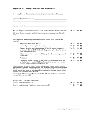 Nordic Ecolabelling Coating Laminate Membrane Form