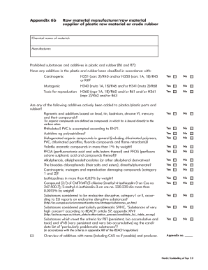 Nordic Ecolabelling of Toys 2.0 Raw Material Declaration