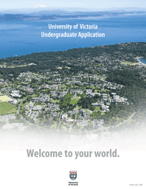 University of Victoria Undergraduate Application