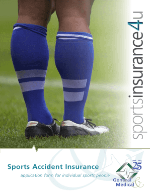 Sports Accident Insurance Application Form