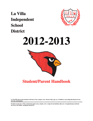 La Villa ISD Student/Parent Handbook