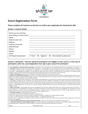 Event Registration Form