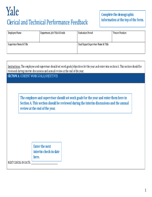 Employee Performance Feedback Form
