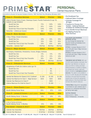 Dental Insurance Plan Enrollment Form