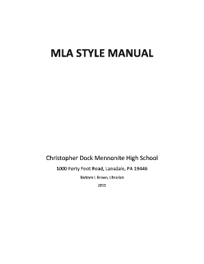 annotated bibliography format mla