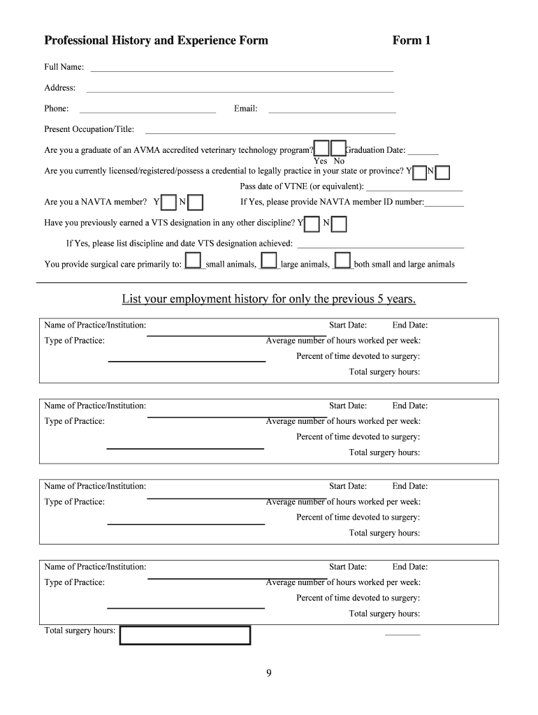Form preview